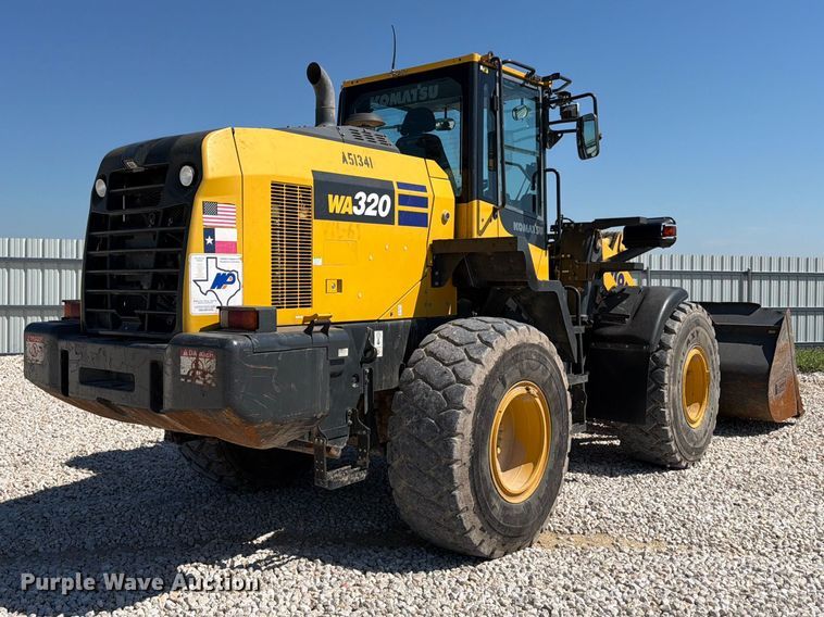 image for item YA3354 2023 Komatsu WA320-8 wheel loader