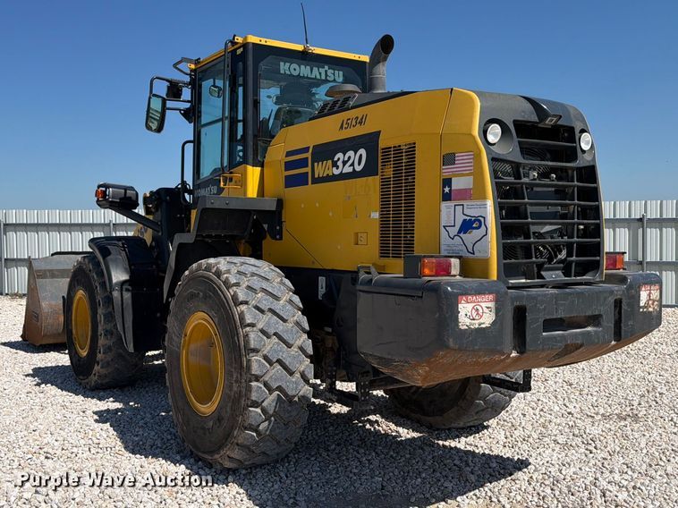 image for item YA3354 2023 Komatsu WA320-8 wheel loader