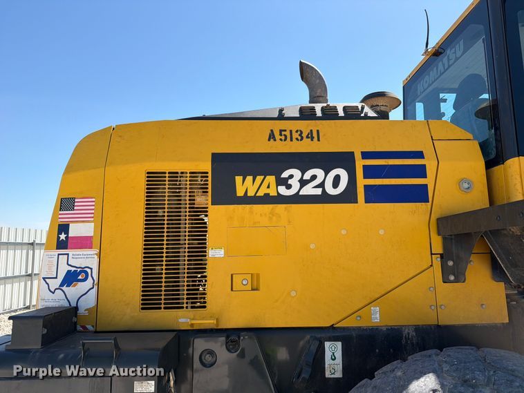 image for item YA3354 2023 Komatsu WA320-8 wheel loader