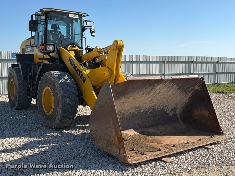 image for item YA3355 2023 Komatsu WA320-8 wheel loader