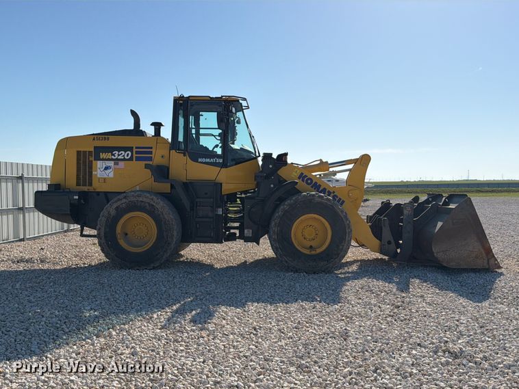 image for item YA3355 2023 Komatsu WA320-8 wheel loader