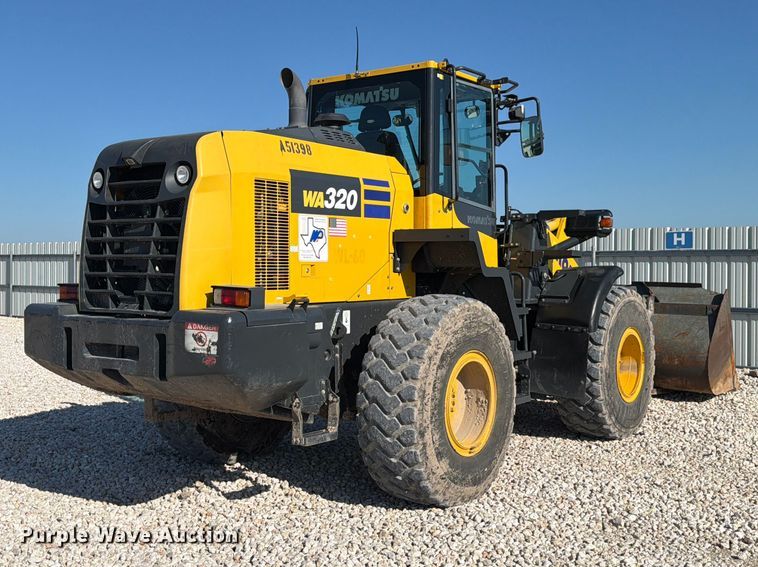 image for item YA3355 2023 Komatsu WA320-8 wheel loader