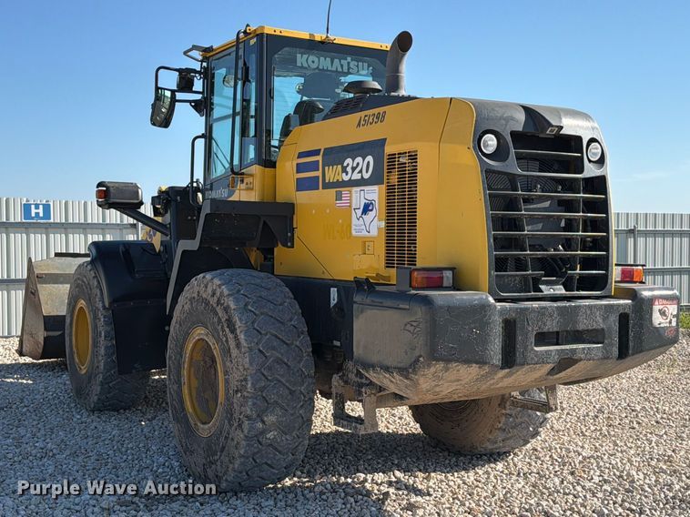 image for item YA3355 2023 Komatsu WA320-8 wheel loader
