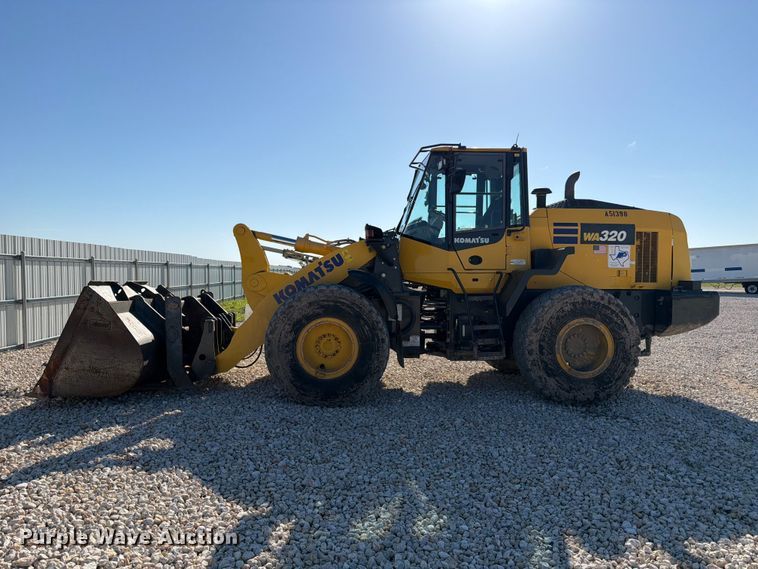 image for item YA3355 2023 Komatsu WA320-8 wheel loader