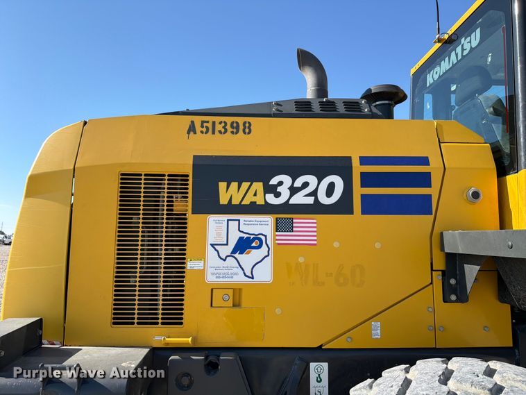 image for item YA3355 2023 Komatsu WA320-8 wheel loader