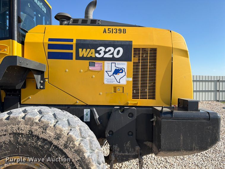 image for item YA3355 2023 Komatsu WA320-8 wheel loader