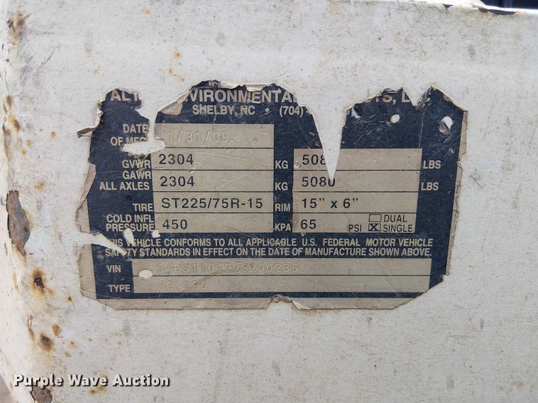 image for item YA3436 2009 Altec WC-126 wood chipper