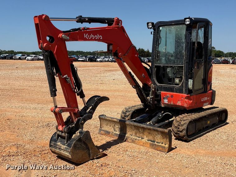 image for item YA3486 2024 Kubota U35-4 mini excavator