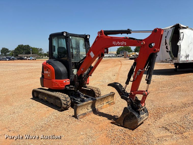 image for item YA3486 2024 Kubota U35-4 mini excavator