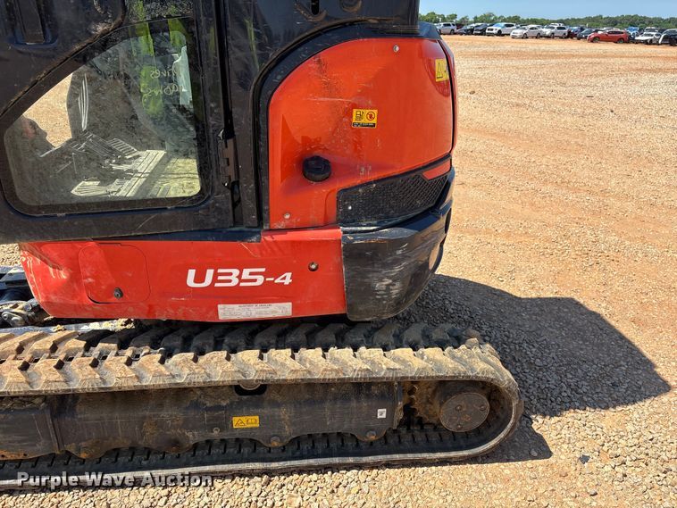 image for item YA3486 2024 Kubota U35-4 mini excavator