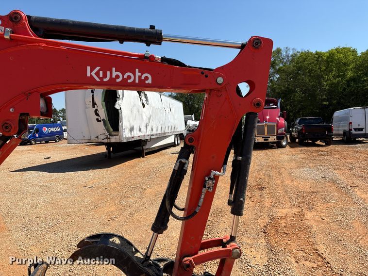 image for item YA3486 2024 Kubota U35-4 mini excavator