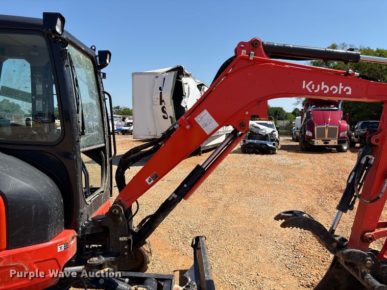 image for item YA3486 2024 Kubota U35-4 mini excavator