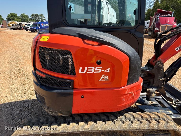 image for item YA3486 2024 Kubota U35-4 mini excavator