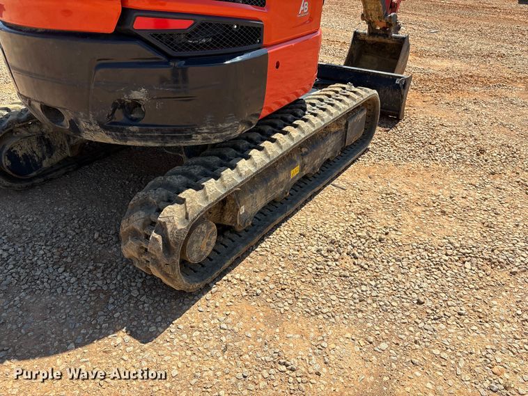 image for item YA3486 2024 Kubota U35-4 mini excavator