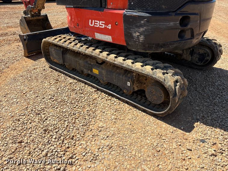 image for item YA3486 2024 Kubota U35-4 mini excavator