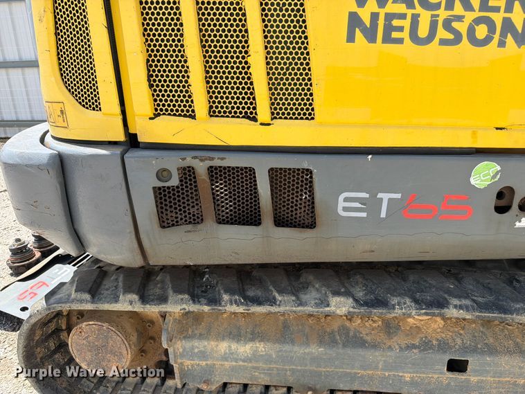 image for item YA3510 Wacker Neuson ET65 mini excavator
