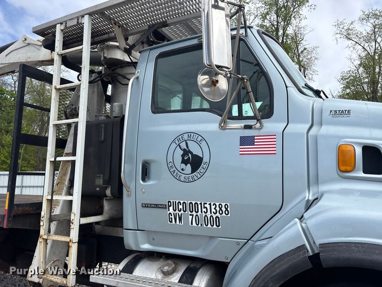 image for item YA3512 2006 Sterling L9500 crane truck