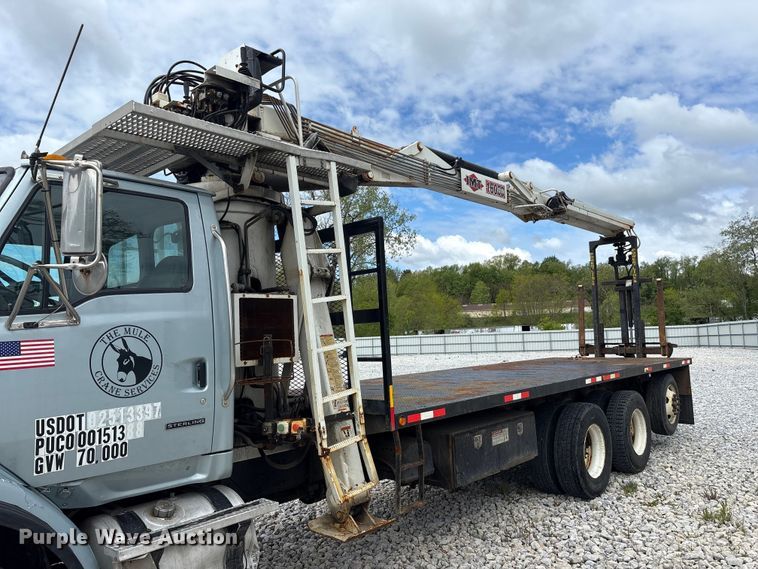 image for item YA3512 2006 Sterling L9500 crane truck