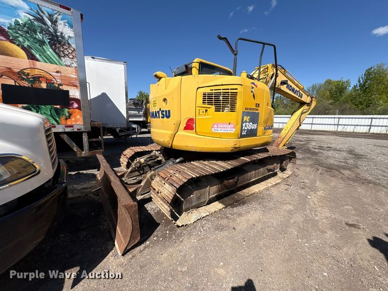image for item YA3517 2014 Komatsu PC138US LC-10 excavator