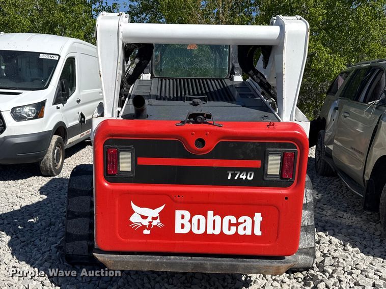 image for item YA3518 2020 Bobcat T740 tracked skid steer loader