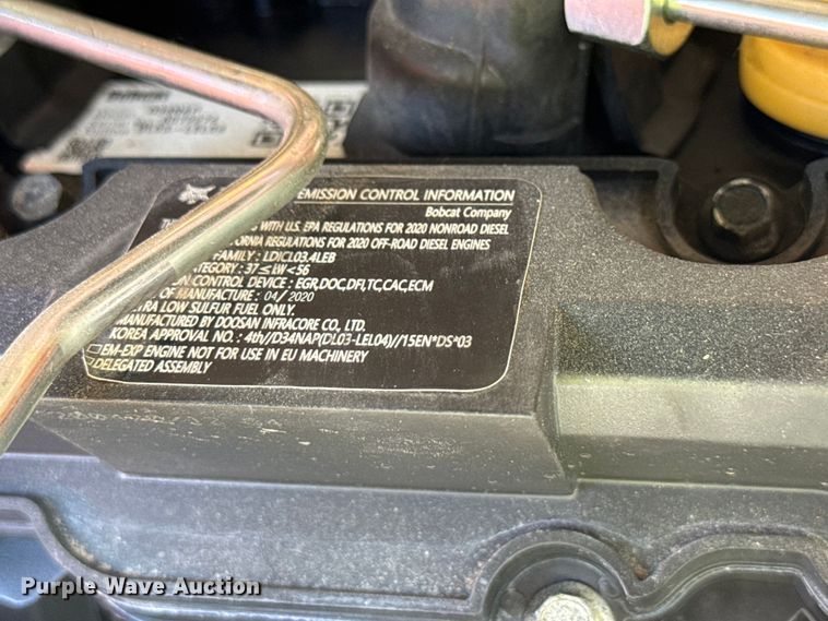 image for item YA3518 2020 Bobcat T740 tracked skid steer loader