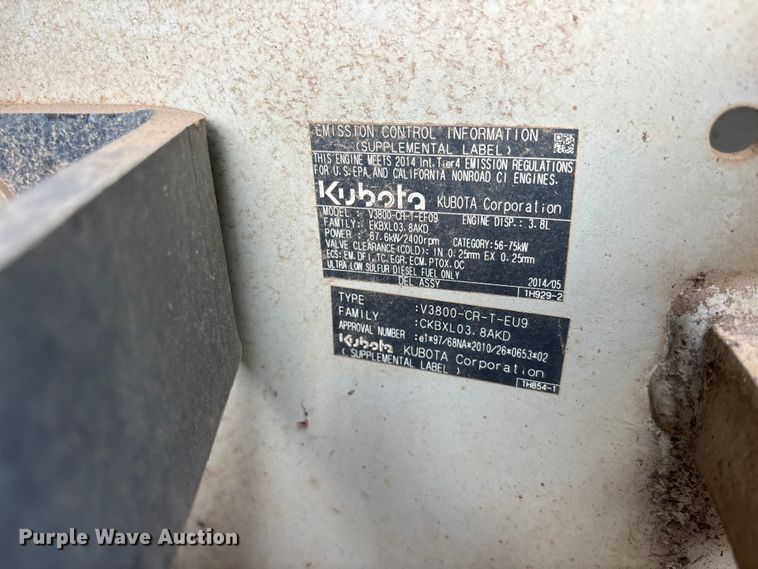 image for item YA3519 2014 Takeuchi TL10 tracked skid steer loader