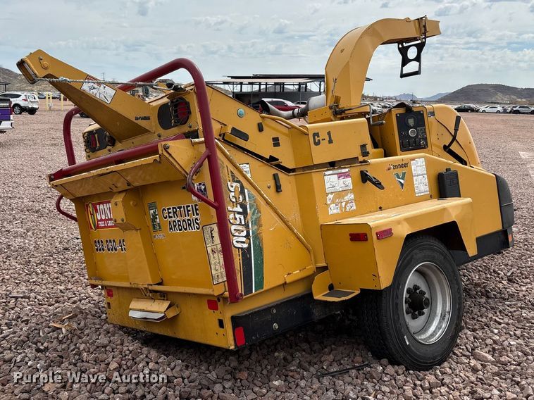 image for item YA3520 2015 Vermeer BC1500 wood chipper