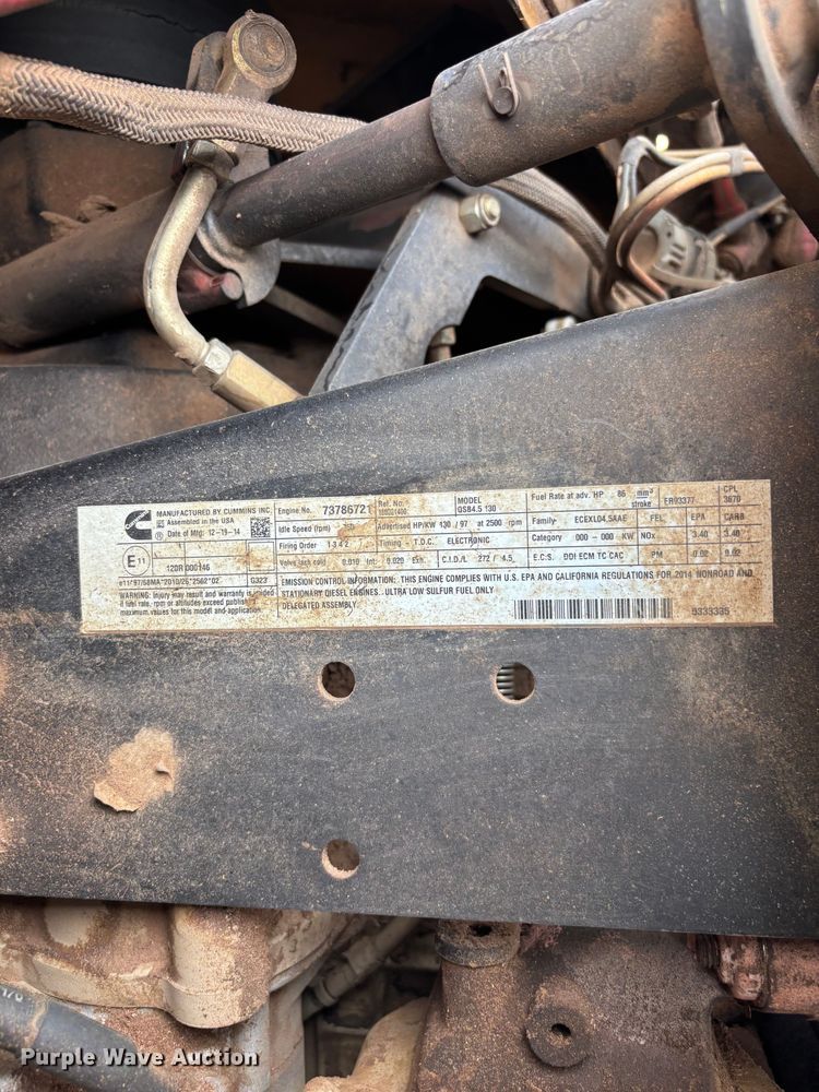 image for item YA3520 2015 Vermeer BC1500 wood chipper
