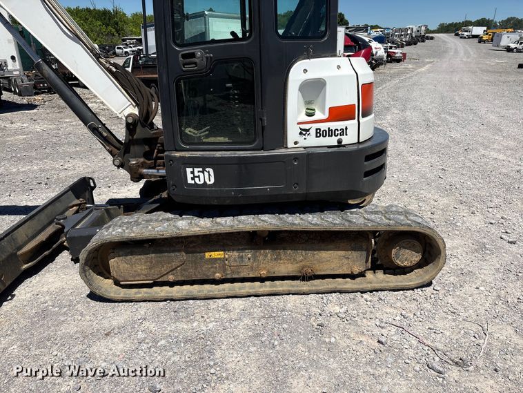 image for item YA3526 2018 Bobcat E50 mini excavator
