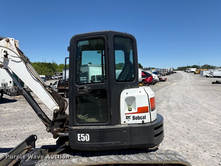 image for item YA3526 2018 Bobcat E50 mini excavator