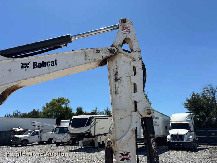 image for item YA3526 2018 Bobcat E50 mini excavator