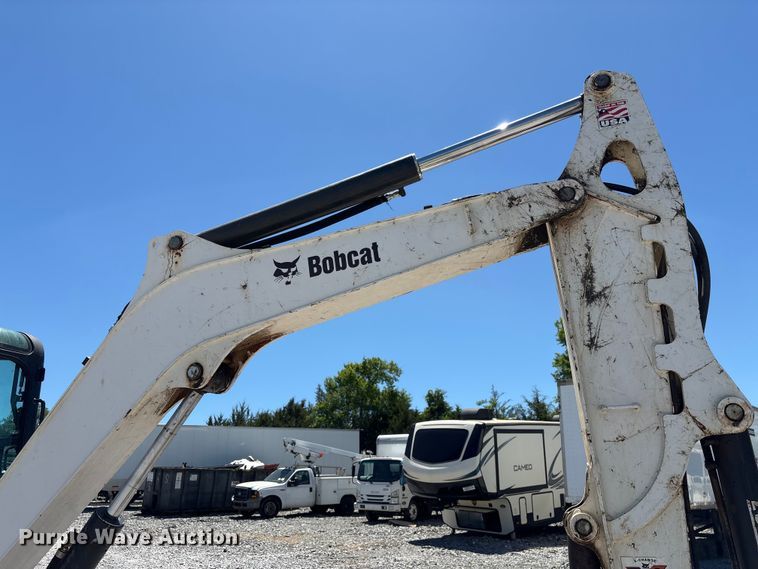 image for item YA3526 2018 Bobcat E50 mini excavator