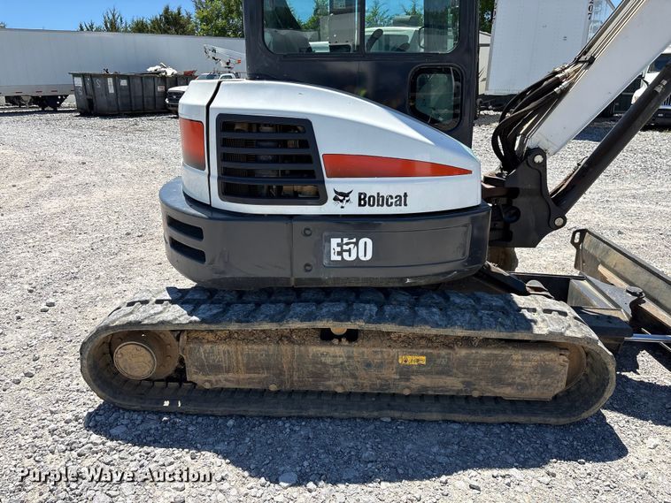 image for item YA3526 2018 Bobcat E50 mini excavator