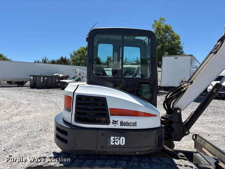 image for item YA3526 2018 Bobcat E50 mini excavator
