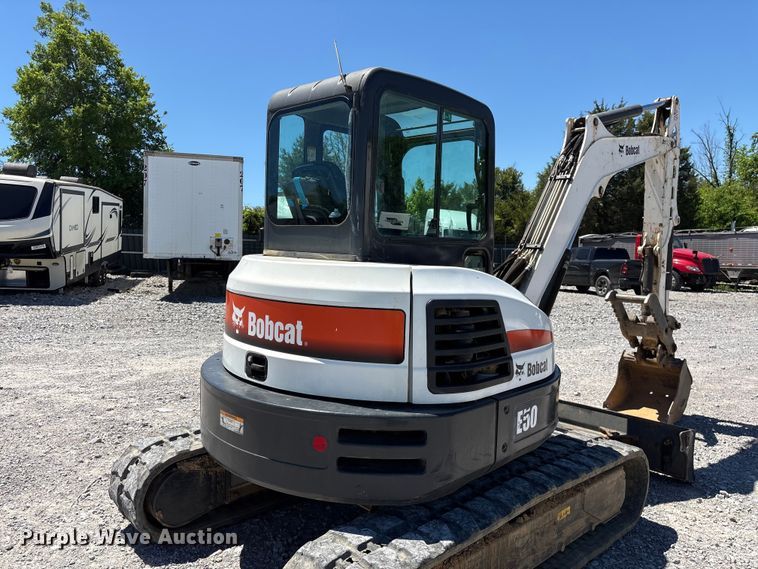 image for item YA3526 2018 Bobcat E50 mini excavator