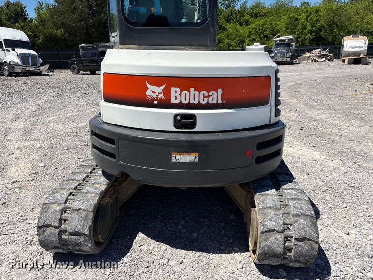 image for item YA3526 2018 Bobcat E50 mini excavator