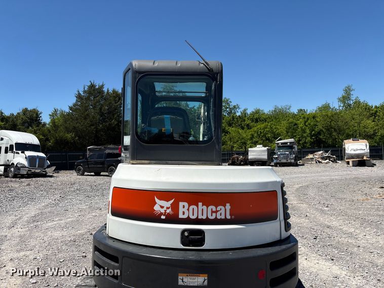 image for item YA3526 2018 Bobcat E50 mini excavator