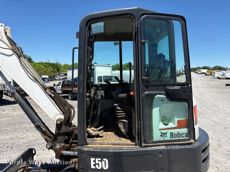 image for item YA3526 2018 Bobcat E50 mini excavator