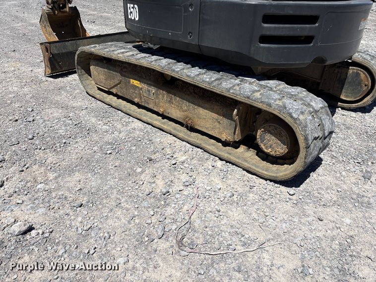 image for item YA3526 2018 Bobcat E50 mini excavator