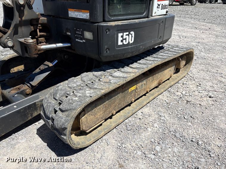 image for item YA3526 2018 Bobcat E50 mini excavator