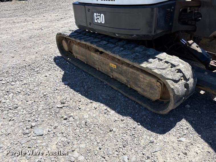 image for item YA3526 2018 Bobcat E50 mini excavator