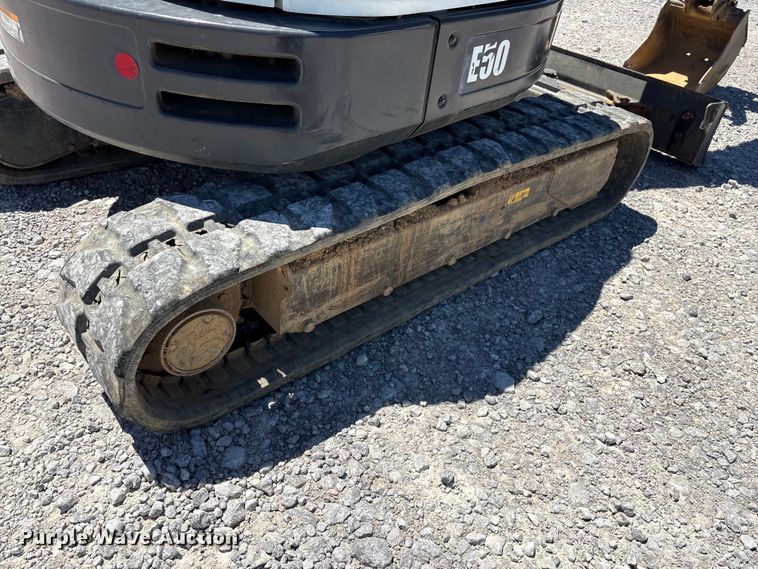 image for item YA3526 2018 Bobcat E50 mini excavator