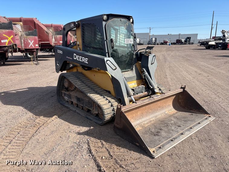 image for item YA3637 2013 John Deere 329D tracked skid steer loader