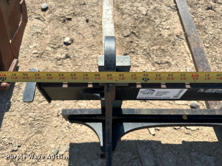 image for item EA4896 John Deere Worksite Pro backhoe forks
