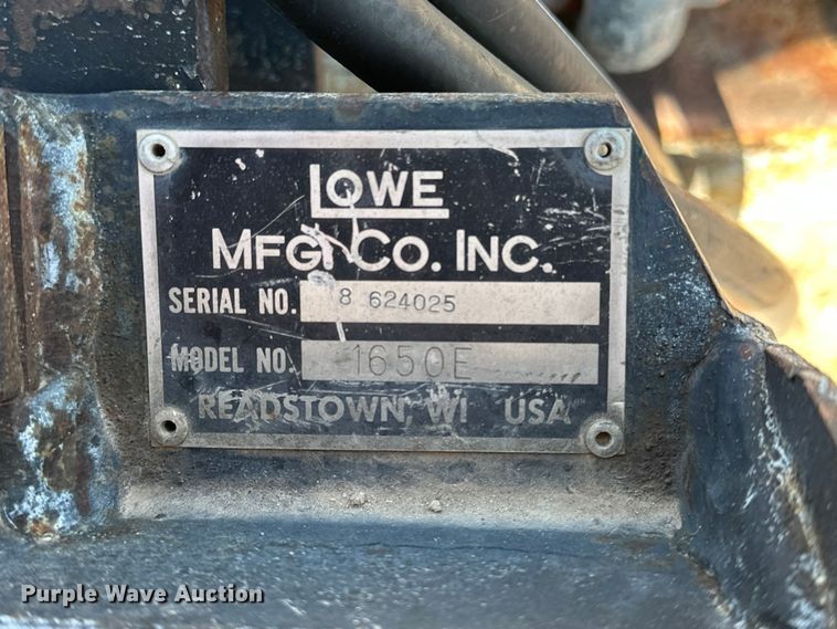 image for item EA4897 Lowe 1650E skid steer auger