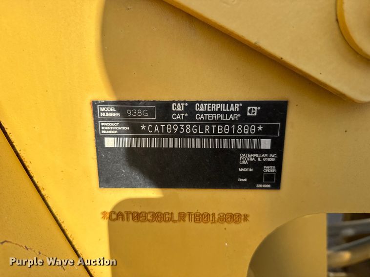 image for item EW4609 2006 Caterpillar 938G wheel loader