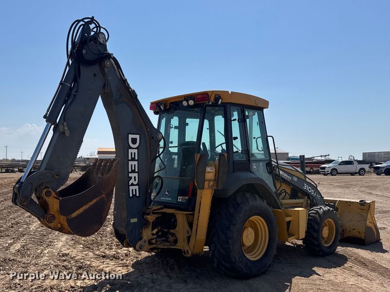 image for item EW4614 2008 John Deere 310SJ TC backhoe