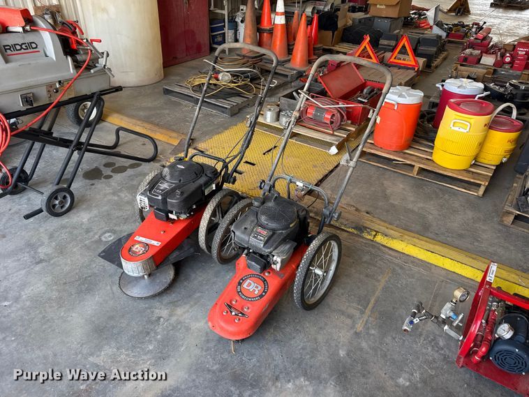 (2) DR brush cutters
