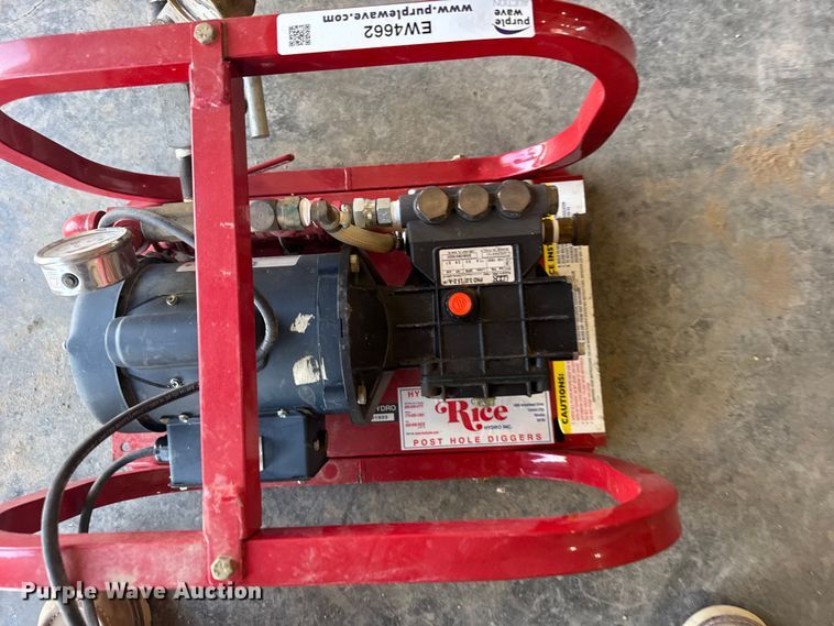 image for item EW4662 Rice hydrostatic test pump