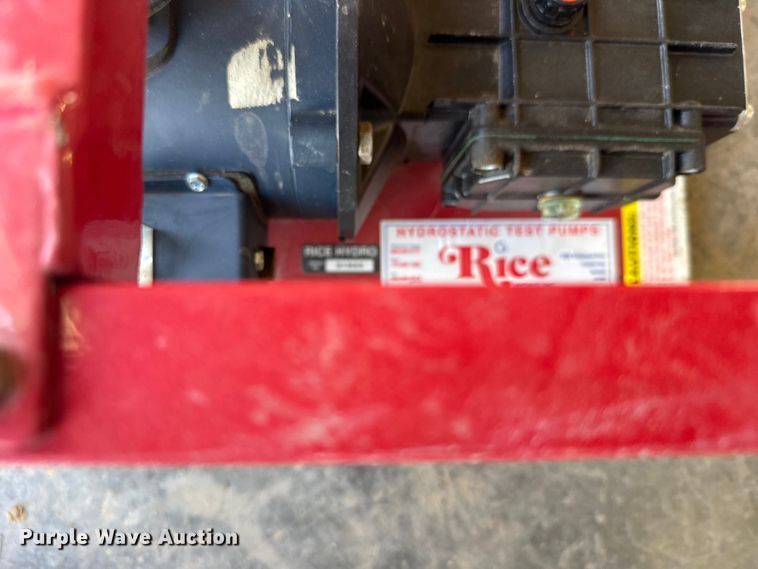 image for item EW4662 Rice hydrostatic test pump